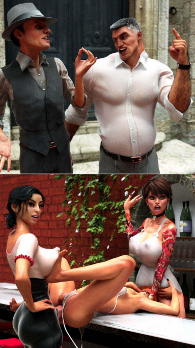 Roman Holiday – Part 2- Smerinka 3D Porn Comics 023