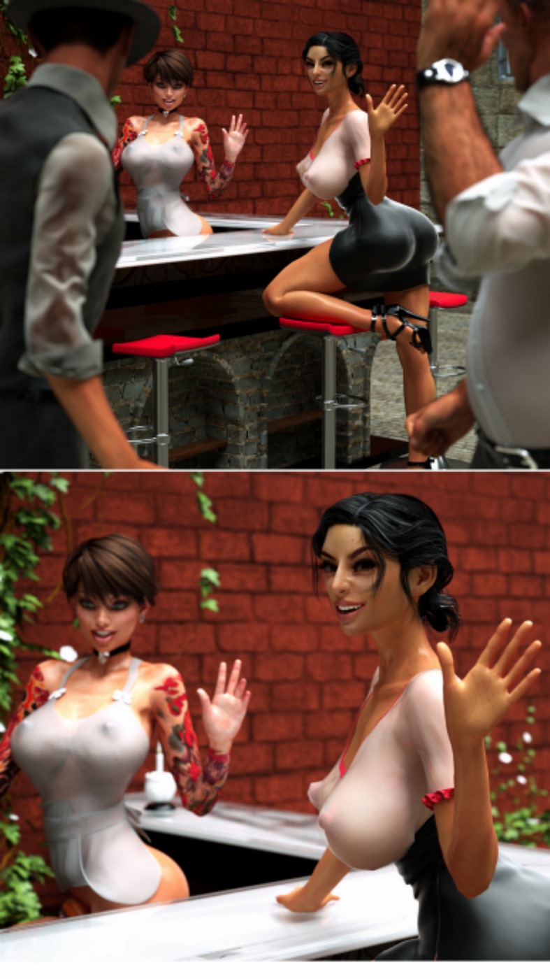 Roman Holiday – Part 2- Smerinka 3D Porn Comics 024