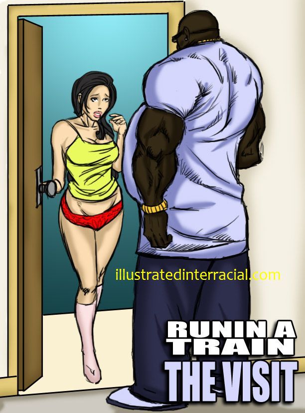 Runnin A Train – illustrated interracial Interracial Comics 001