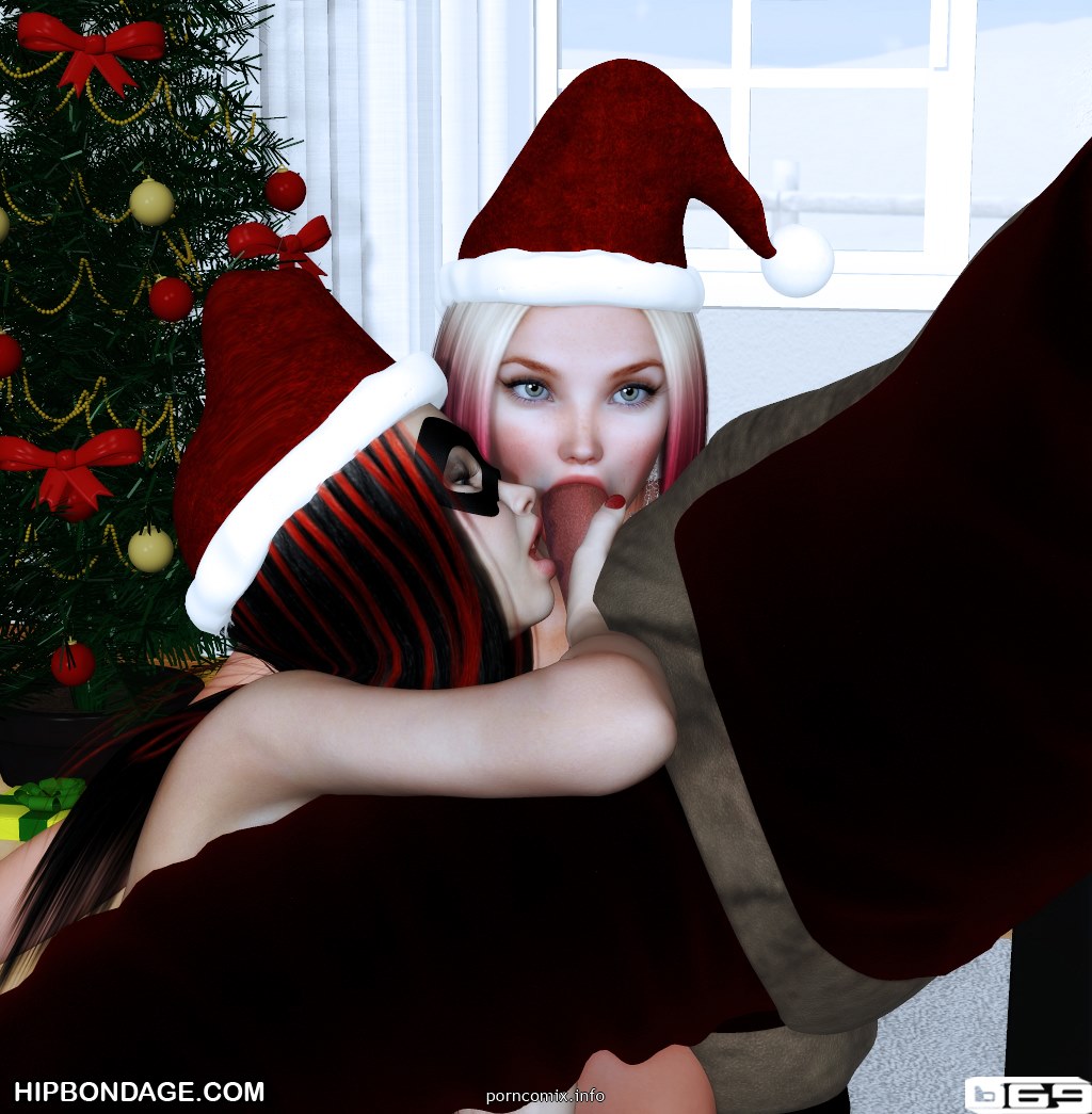 Santa’s Ho’s- 1& 2, Starlight Syn 3D Porn Comics 010