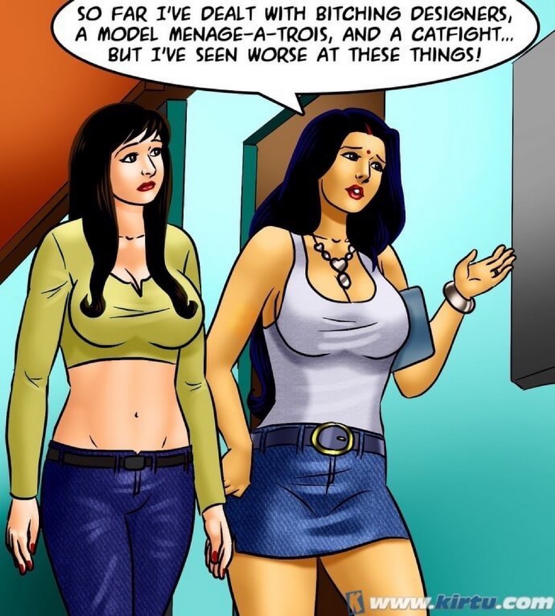 Savita Bhabhi -71 – Pussy on the Catwalk Adult Comics 019