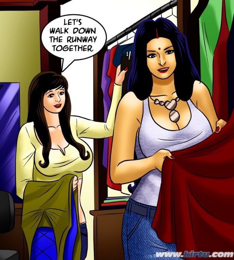 Savita Bhabhi -71 – Pussy on the Catwalk Adult Comics 058