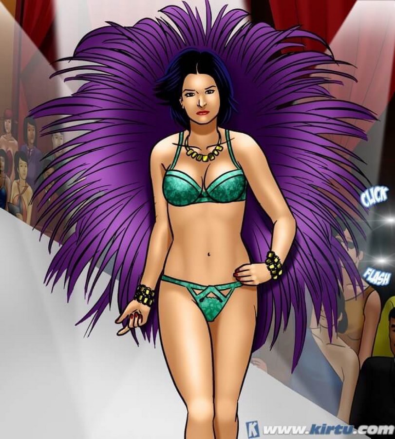 Savita Bhabhi -71 – Pussy on the Catwalk Adult Comics 094