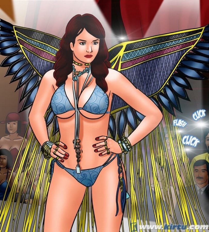 Savita Bhabhi -71 – Pussy on the Catwalk Adult Comics 095