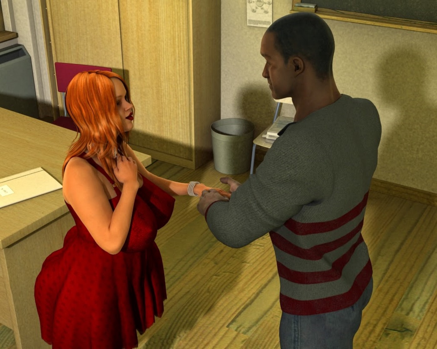 Scorpio69 – Taylor and Jason 3D Porn Comics 004