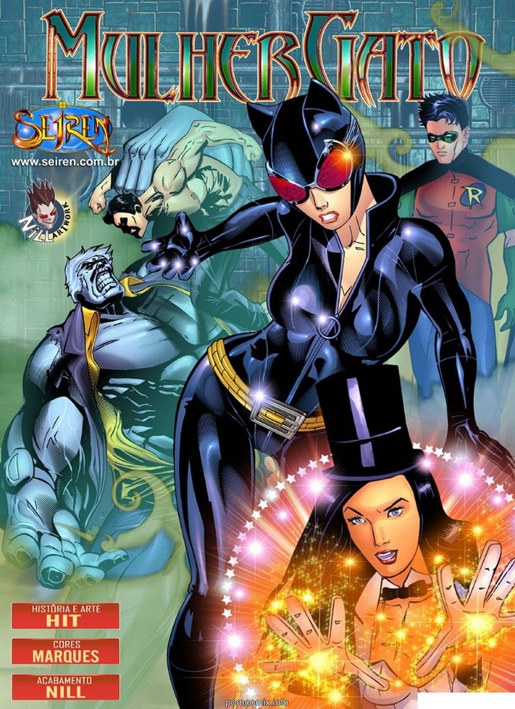 SEIREN – Mulher Gato (Portuguese)  (Adult Comics) 001