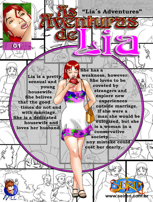 Seiren- Lia’s adventures  (Adult Comics) 001