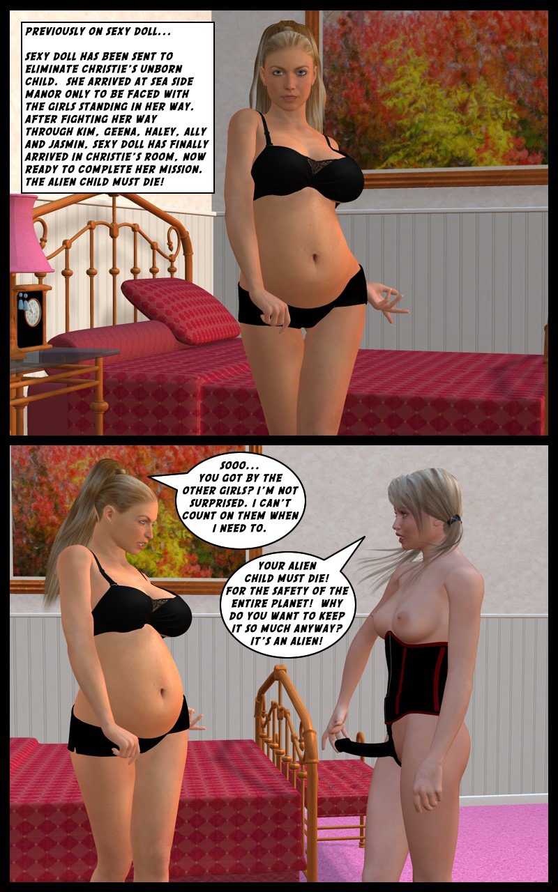 Sexydoll – The Alien Fetus 3D Porn Comics 002