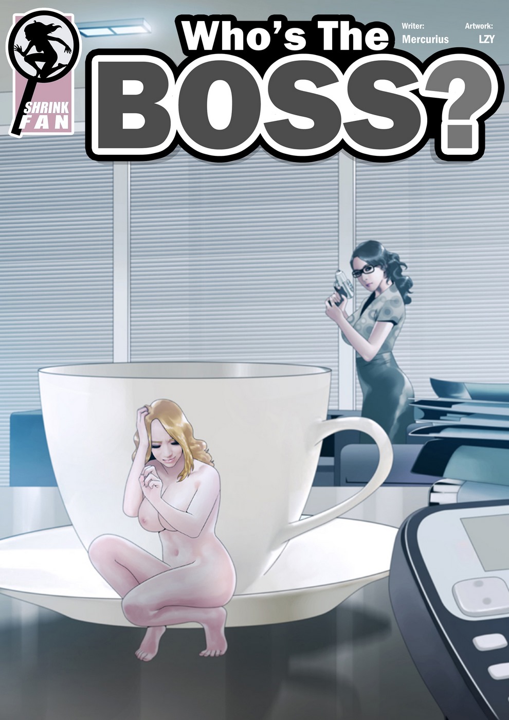 Shrink Fan – Who’s The Boss Porncomics 001