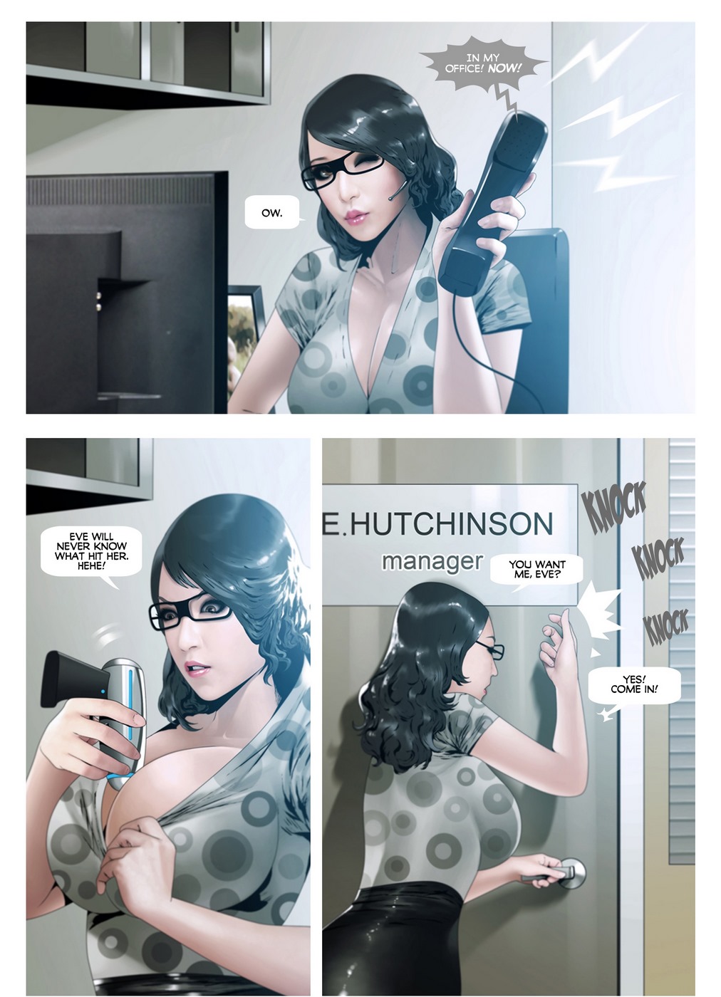 Shrink Fan – Who’s The Boss Porncomics 004