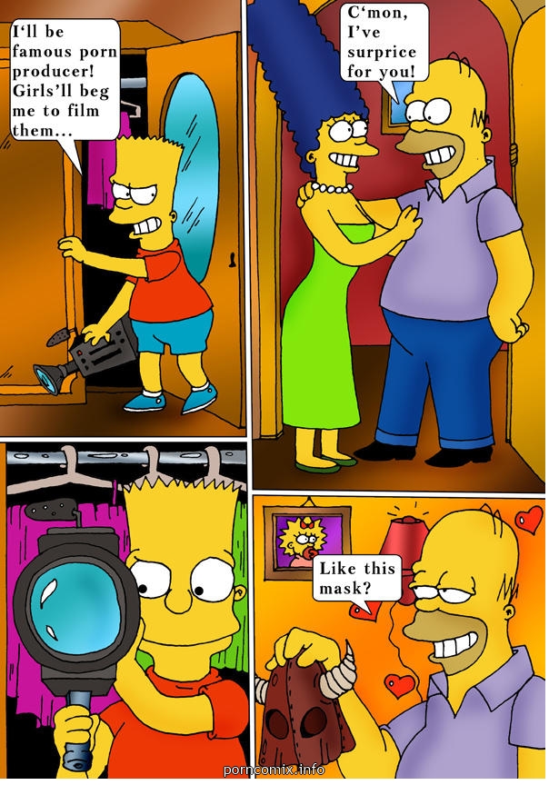 Simpson – Bart Porn Producer Adult Comics 002
