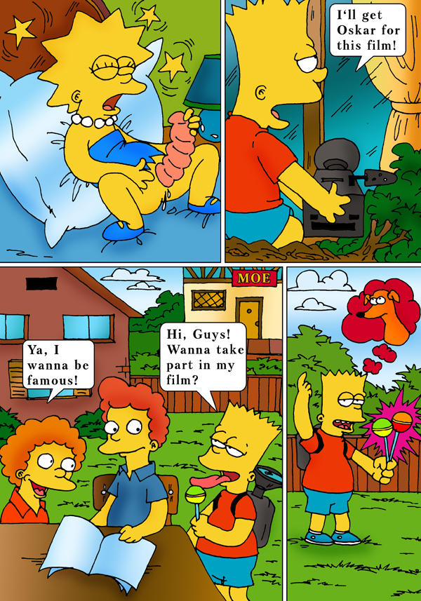 Simpson – Bart Porn Producer Adult Comics 006