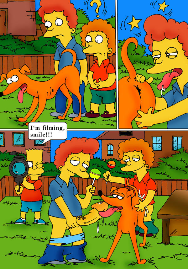 Simpson – Bart Porn Producer Adult Comics 007