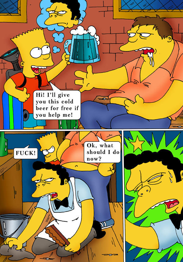 Simpson – Bart Porn Producer Adult Comics 008