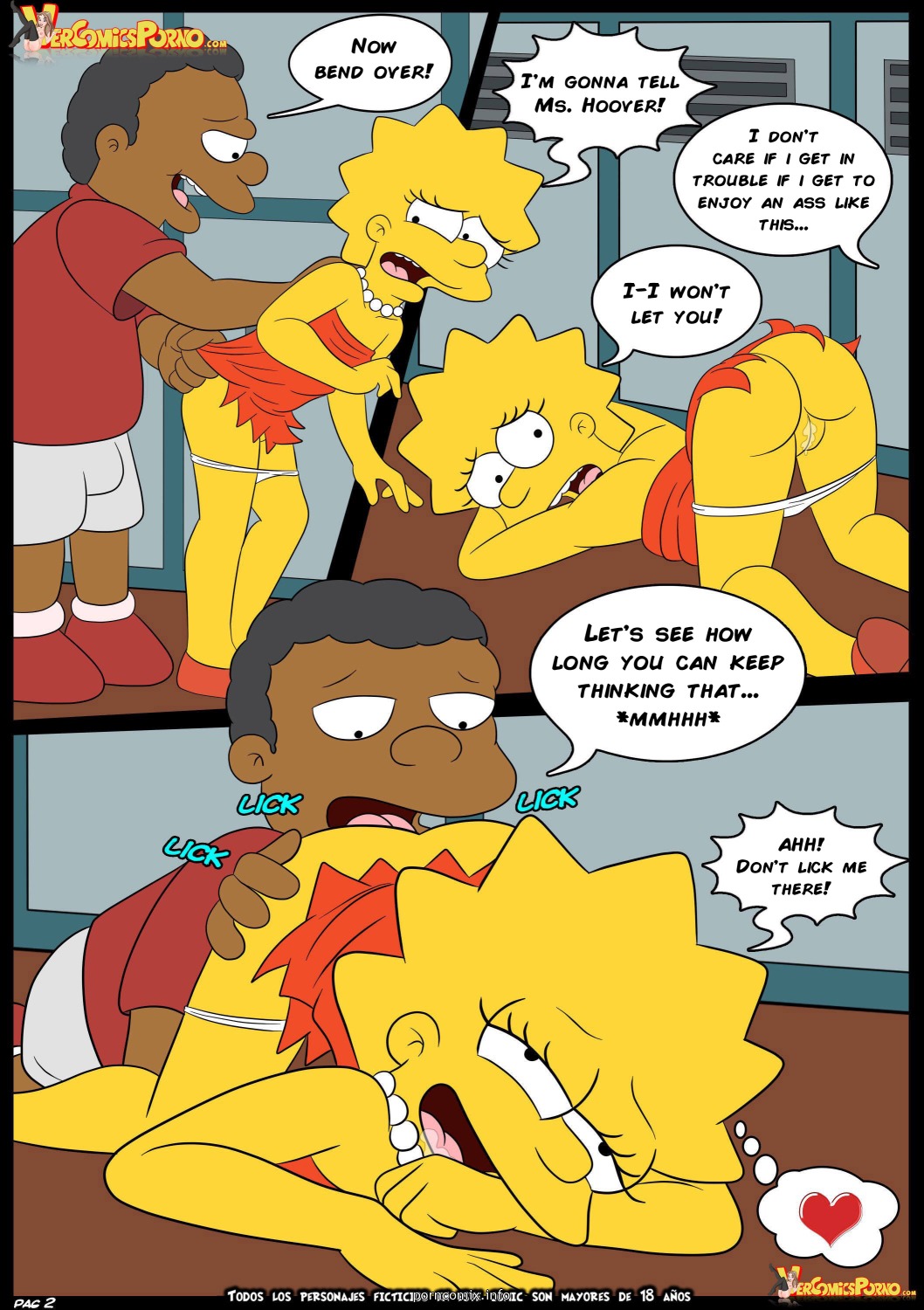 Simpsons Love for Bully – Simpsons Adult Comics 003