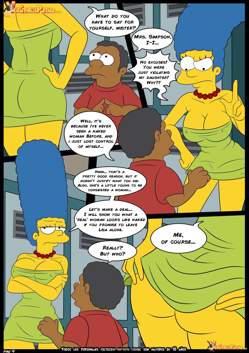 Simpsons Love for Bully – Simpsons Adult Comics 005