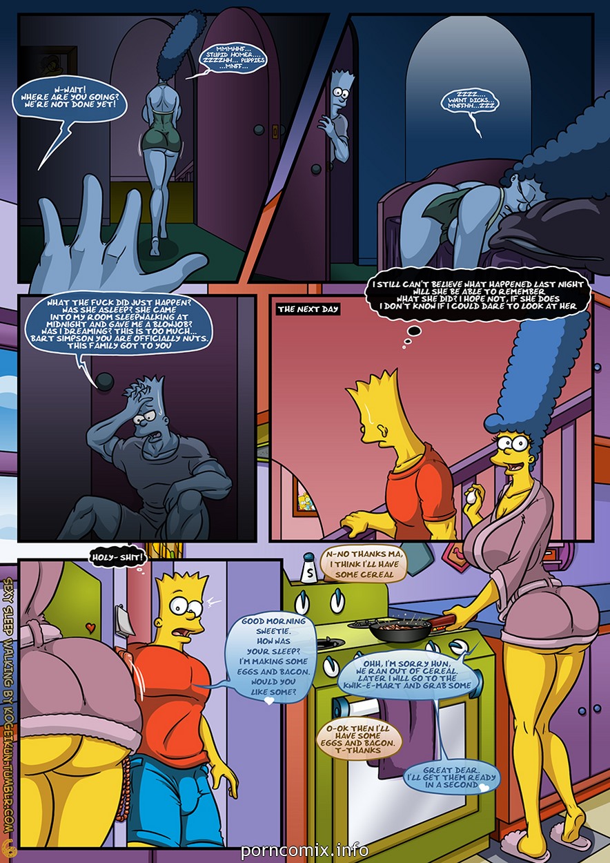 Simpsons- Sexy Sleep Walking – Kogeikun Adult Comics 007