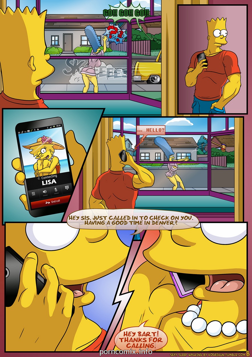 Simpsons- Sexy Sleep Walking – Kogeikun Adult Comics 009
