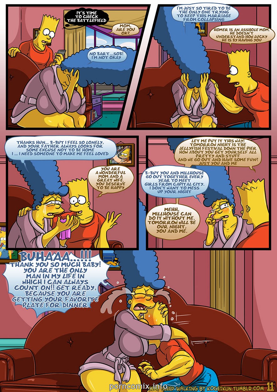 Simpsons- Sexy Sleep Walking – Kogeikun Adult Comics 012