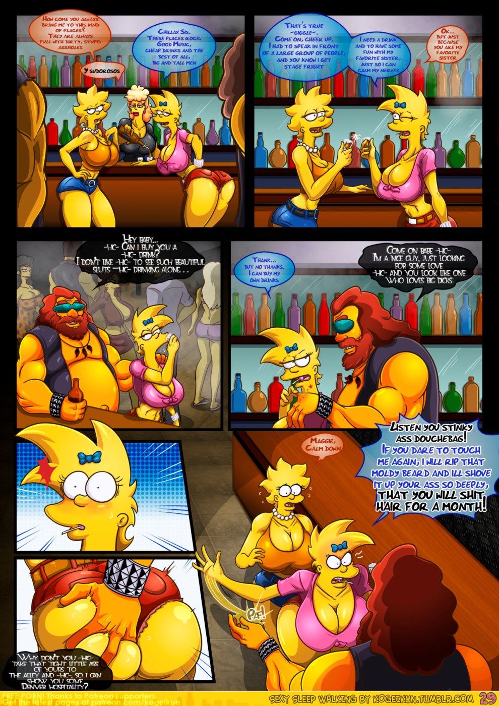 Simpsons- Sexy Sleep Walking – Kogeikun Adult Comics 030