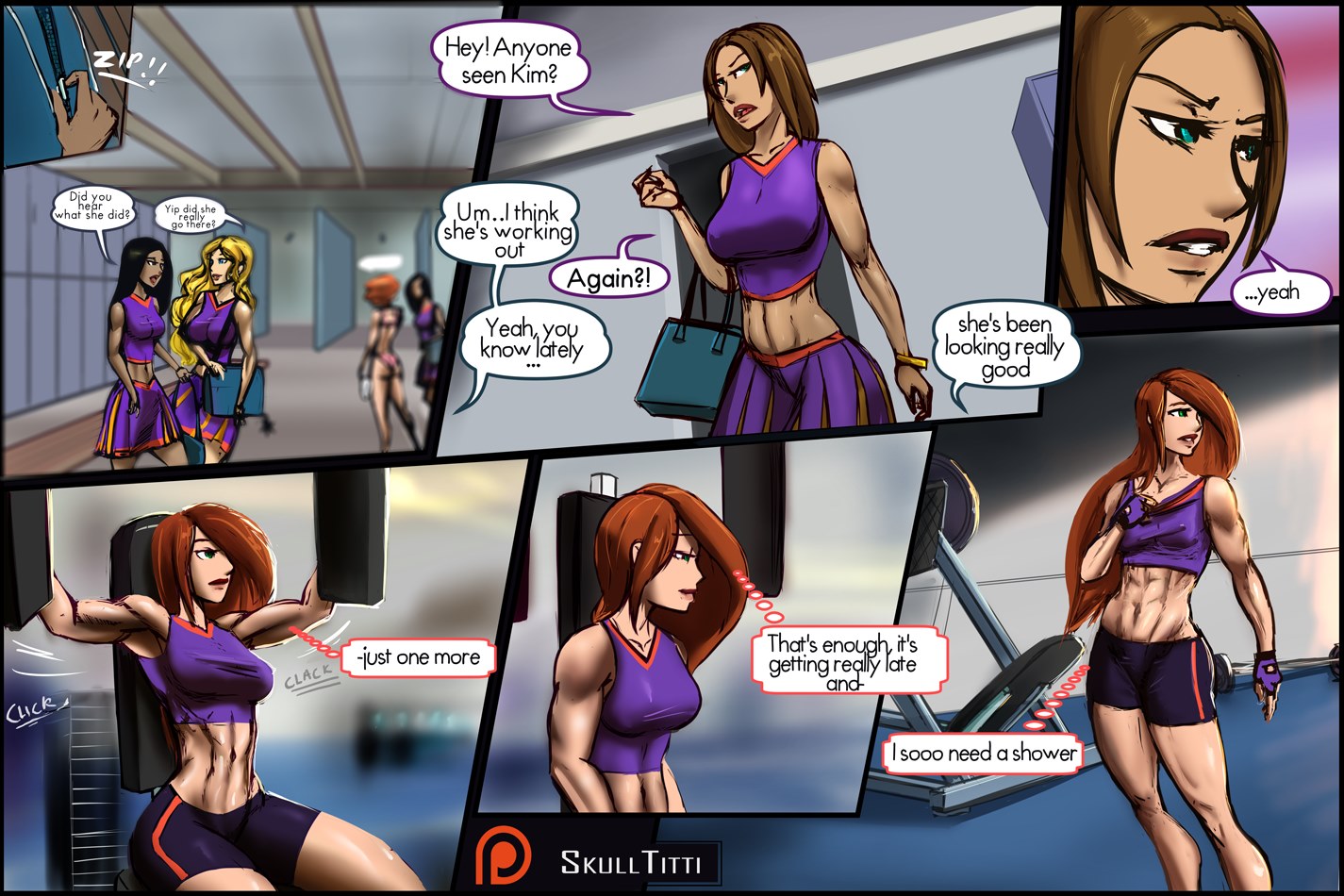 Skulltitti – Questionably Possible Bonding Adult Comics 001