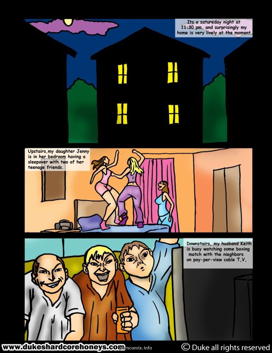 Sleepover- My son’s black friend 1  (Interracial Comics) 002