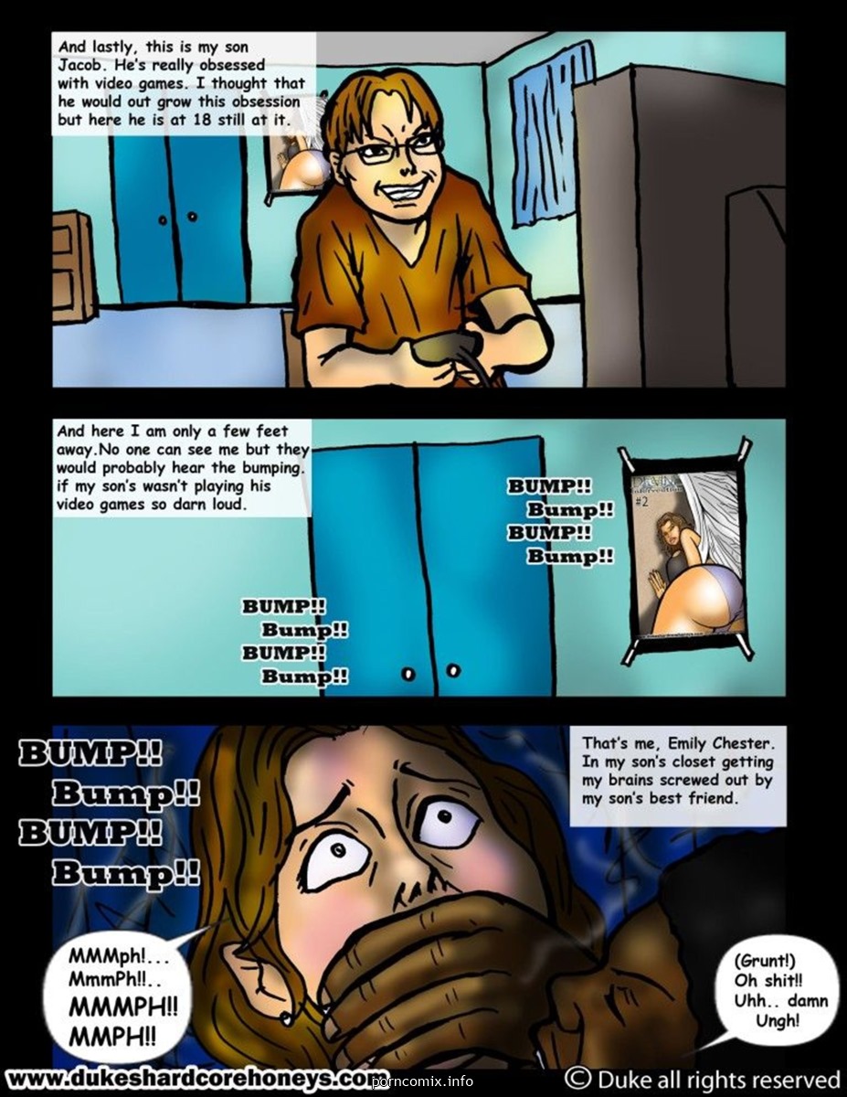 Sleepover- My son’s black friend 1  (Interracial Comics) 003