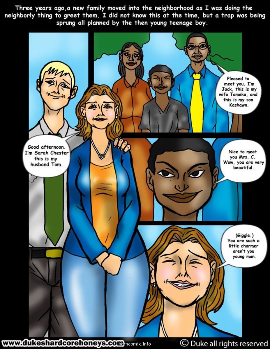 Sleepover- My son’s black friend 1  (Interracial Comics) 007