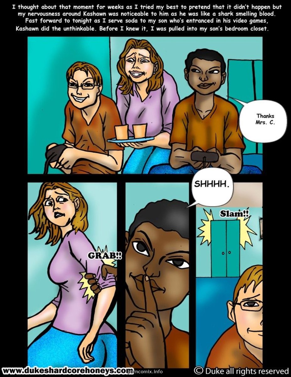 Sleepover- My son’s black friend 1  (Interracial Comics) 010