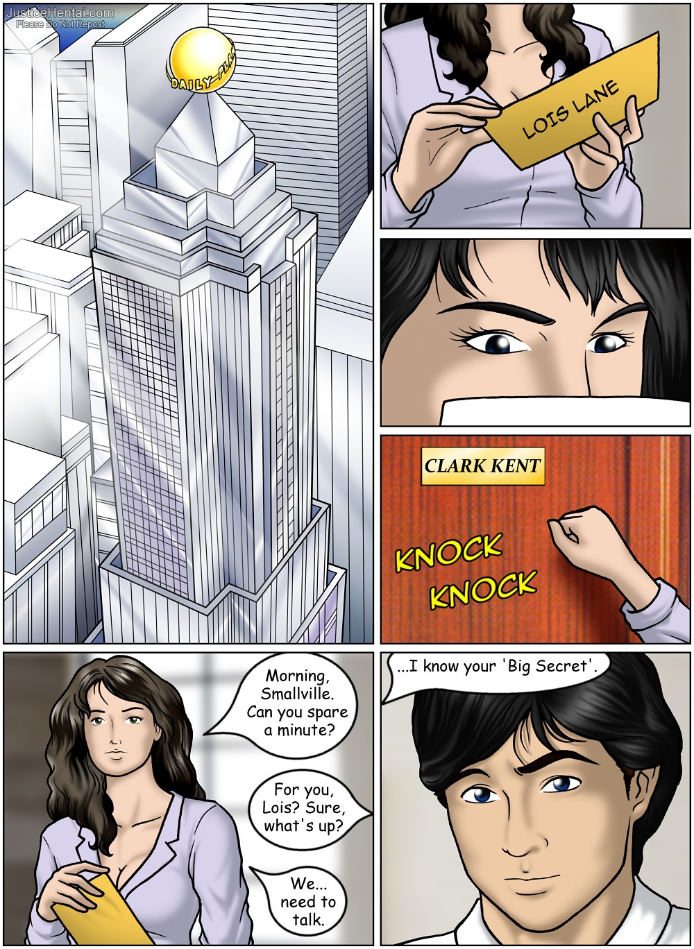 Smallville’s Big Secret Adult Comics 002