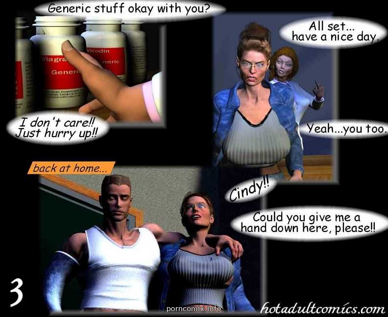 Son’s Big Dick- Mrs. Malone 1 3D Porn Comics 004
