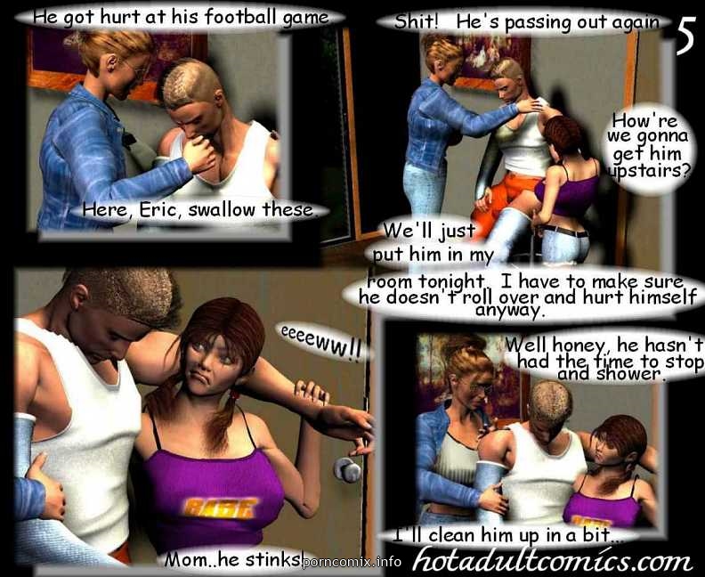 Son’s Big Dick- Mrs. Malone 1 3D Porn Comics 006