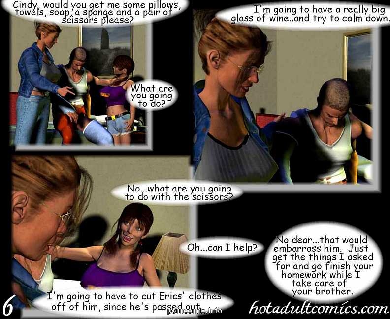 Son’s Big Dick- Mrs. Malone 1 3D Porn Comics 007
