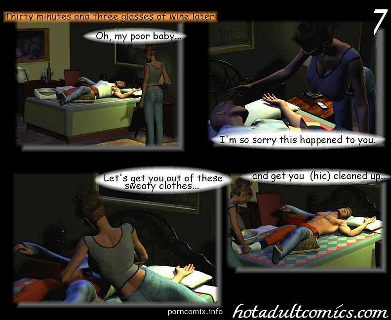 Son’s Big Dick- Mrs. Malone 1 3D Porn Comics 008