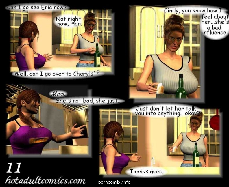 Son’s Big Dick- Mrs. Malone 1 3D Porn Comics 011