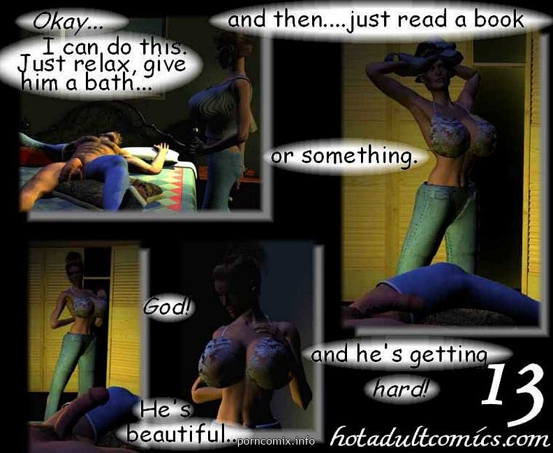 Son’s Big Dick- Mrs. Malone 1 3D Porn Comics 013