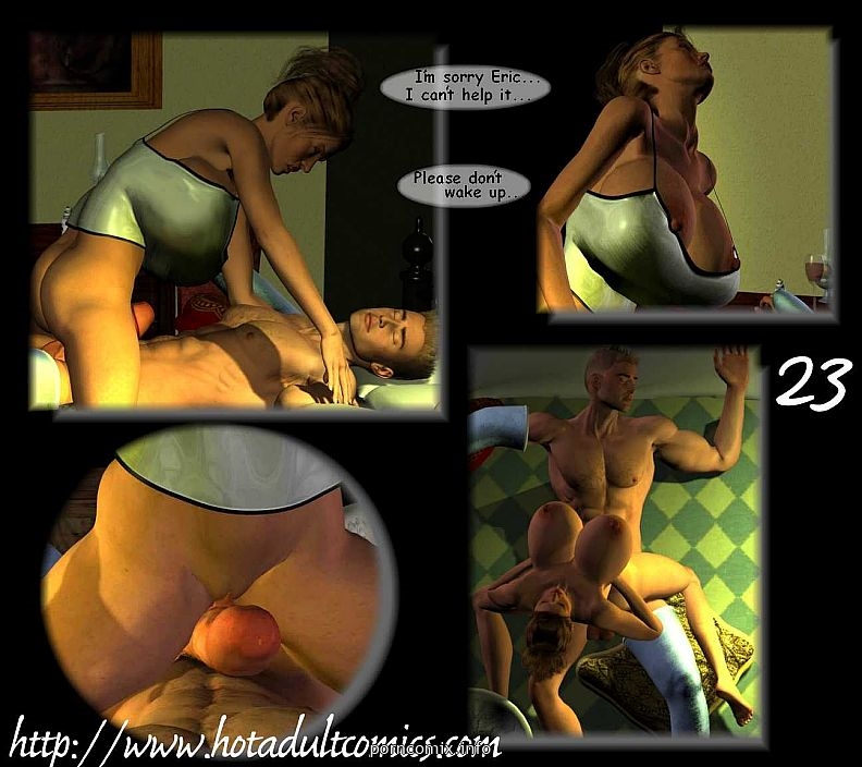 Son’s Big Dick- Mrs. Malone 1 3D Porn Comics 021