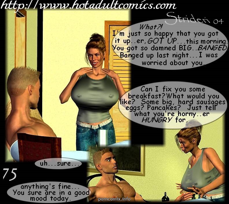 Son’s Big Dick- Mrs. Malone 1 3D Porn Comics 068