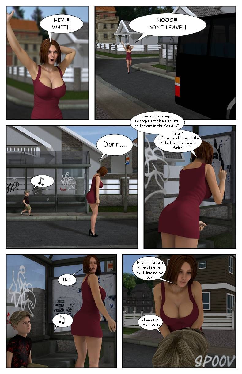 Spoov – Bus Stop 3D Porn Comics 002