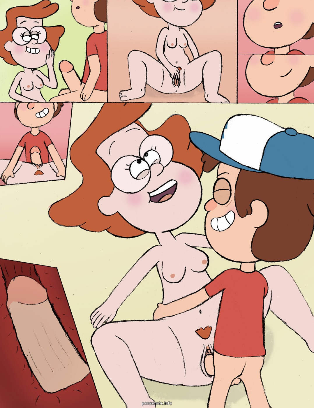 Stacey’s Mom (Gravity Falls) Adult Comics 004