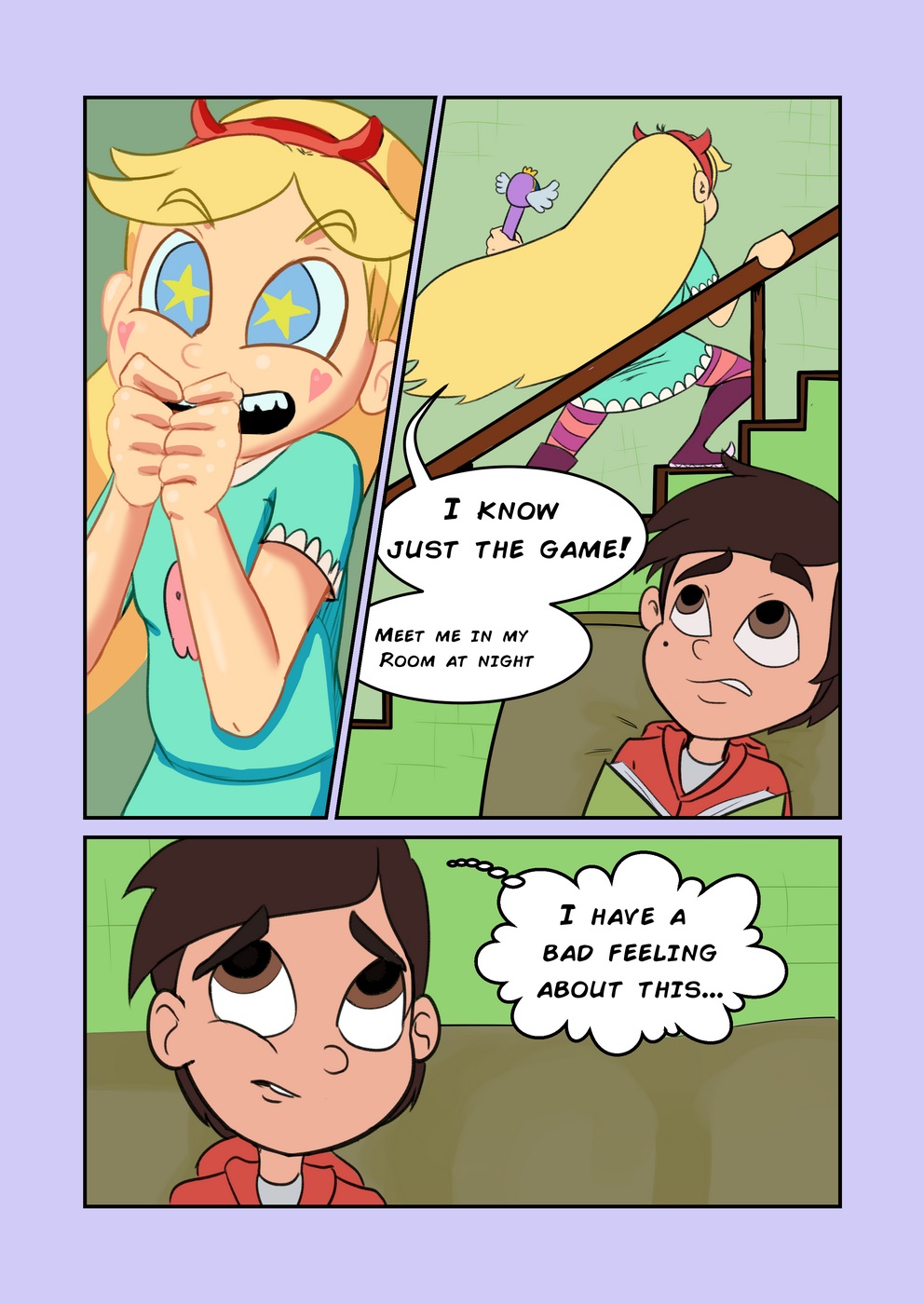 Star Vs The Forces Of Evil – Starus Board Game Adult Comics 002