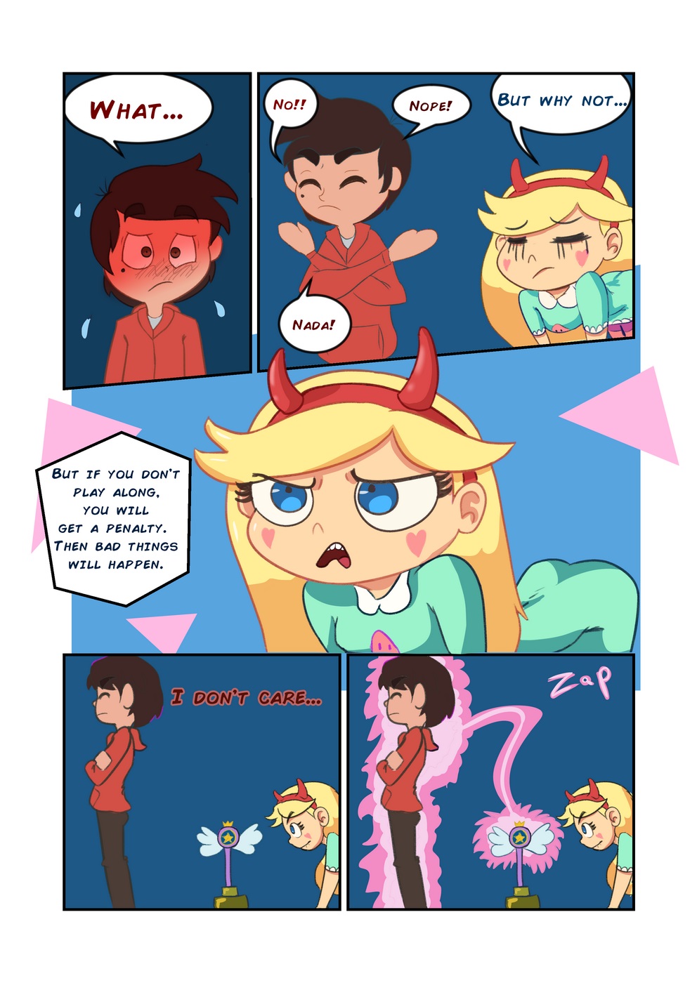 Star Vs The Forces Of Evil – Starus Board Game Adult Comics 006