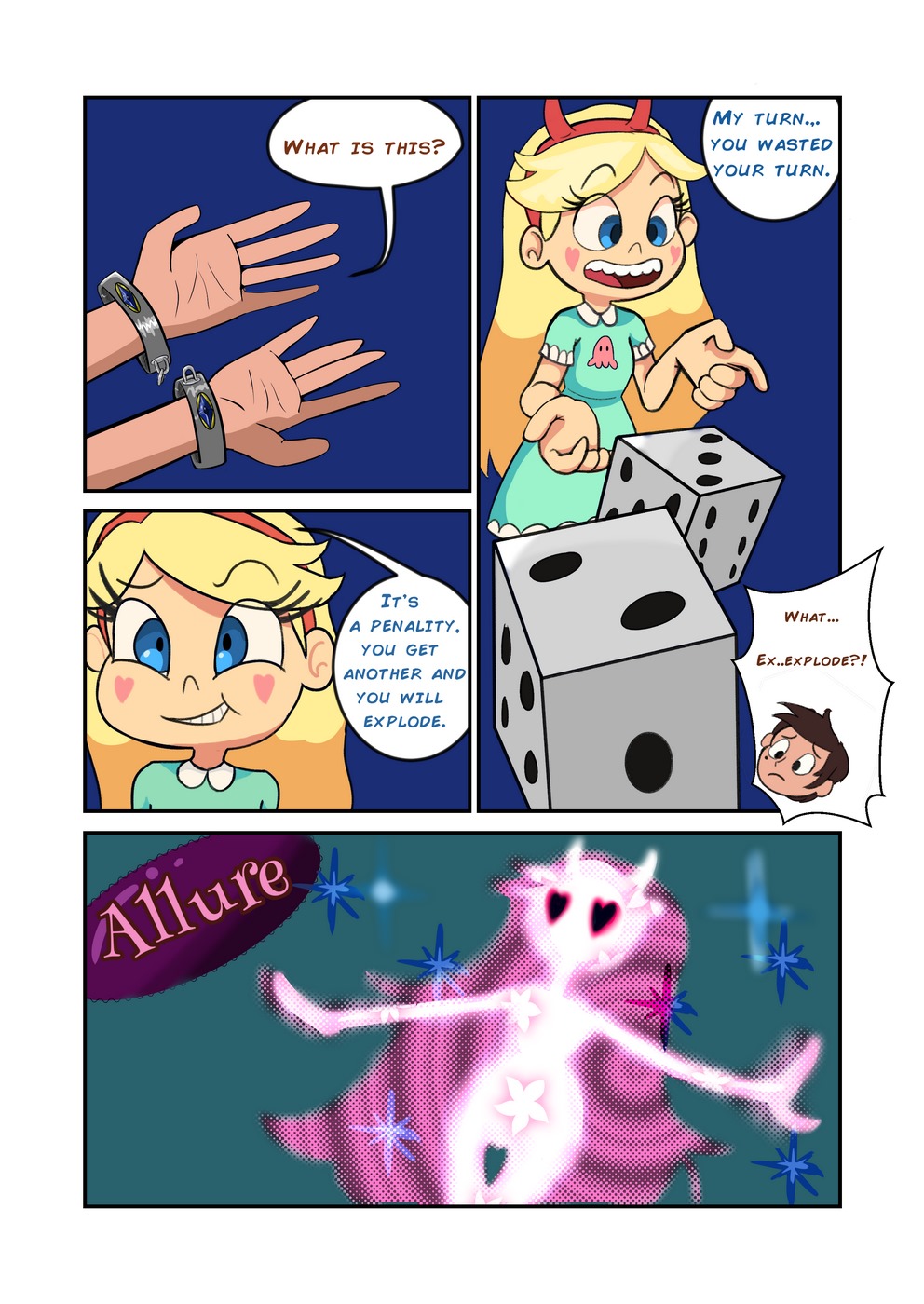 Star Vs The Forces Of Evil – Starus Board Game Adult Comics 007