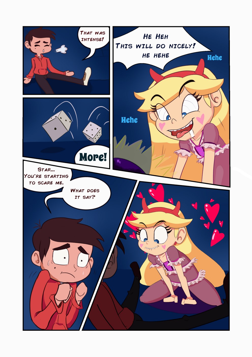 Star Vs The Forces Of Evil – Starus Board Game Adult Comics 012