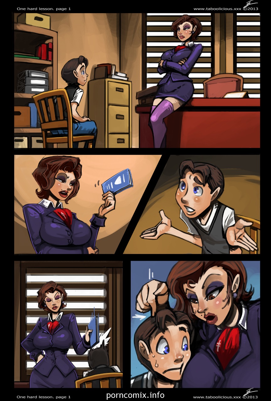 Taboolicious – One Hard Lesson  Comics 002