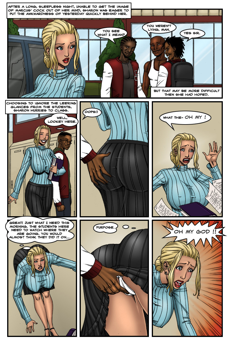 Teacher’s Hard Lessons 2- DeucesWorld Porncomics 003