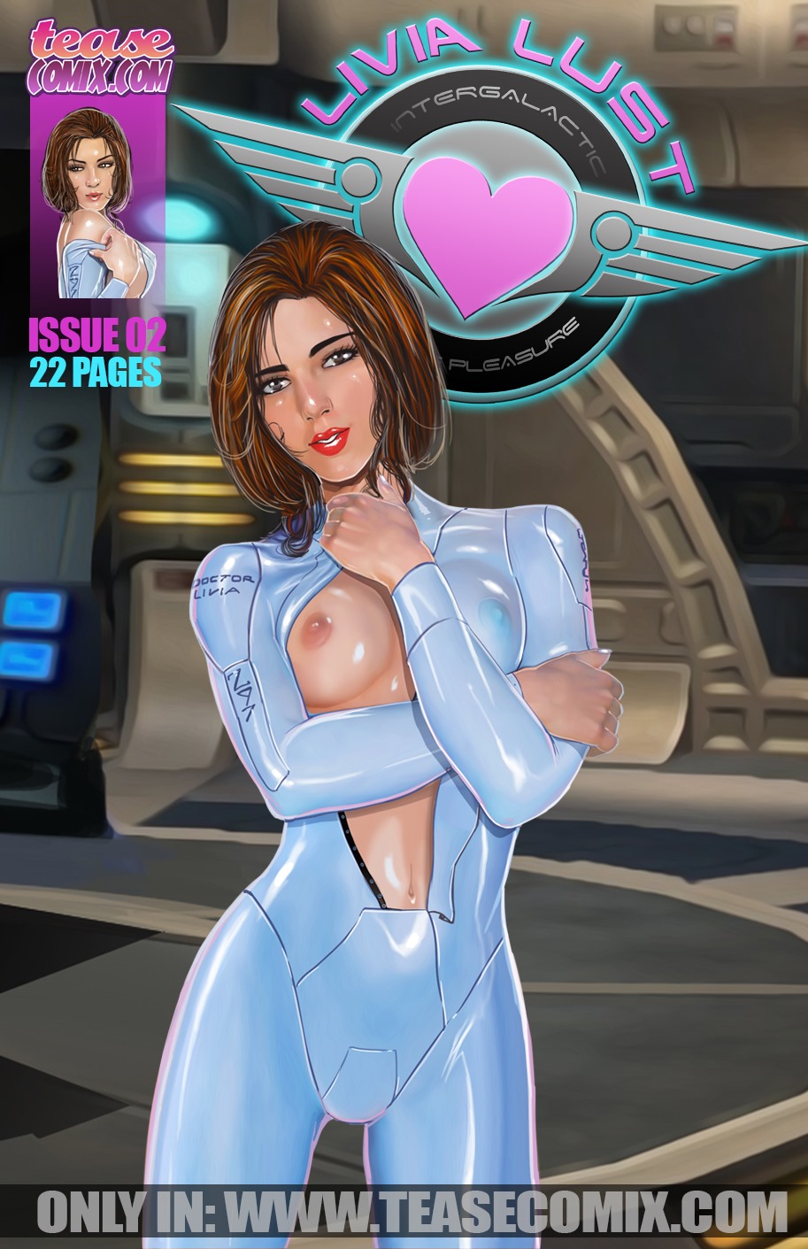 Tease Comix – Livia Lust 2 Adult Comics 001