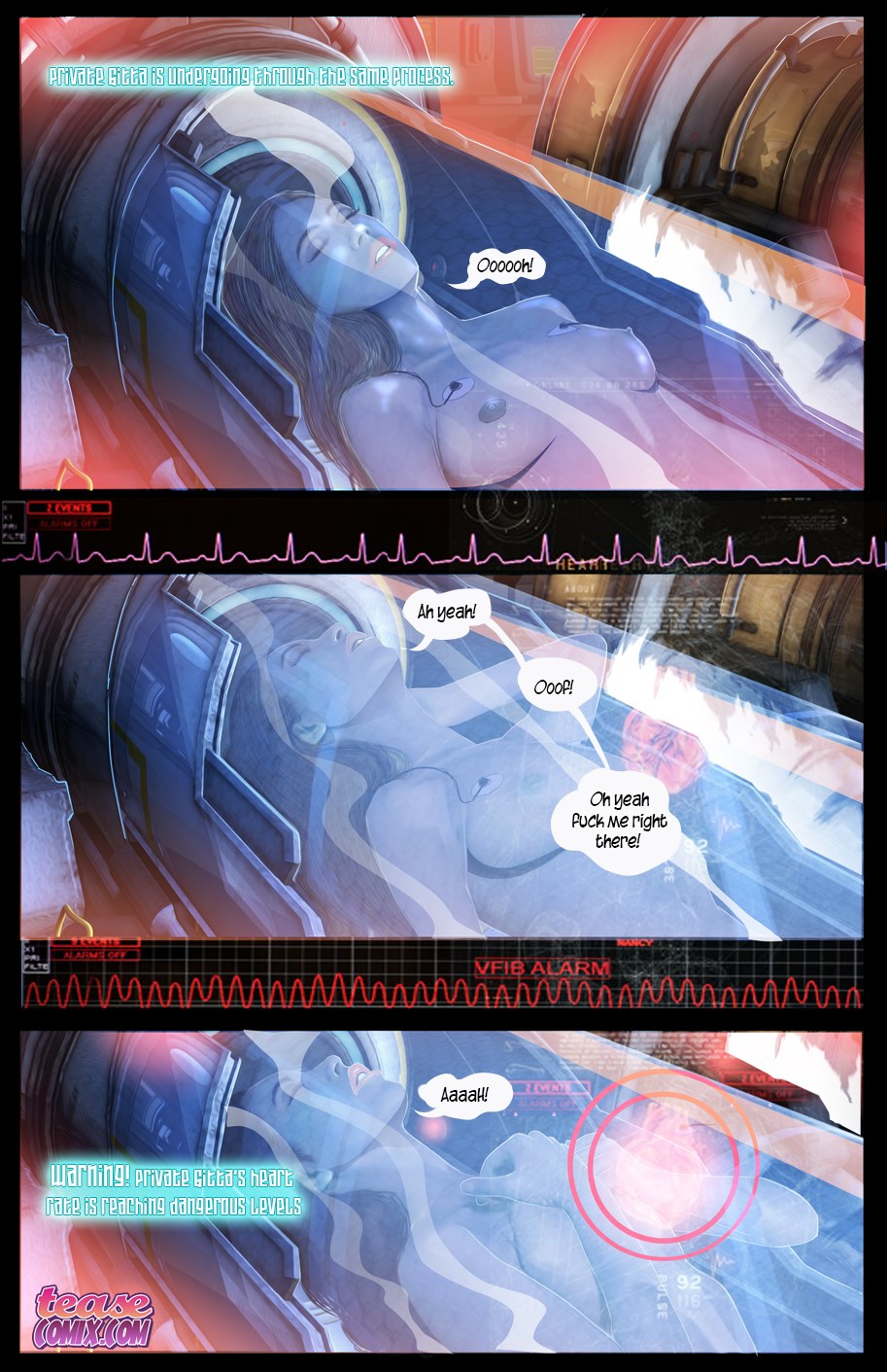 Tease Comix – Livia Lust 2 Adult Comics 016
