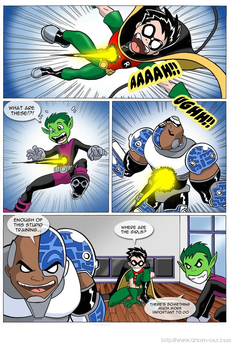 Teen Titans- Trigon’s Dark Desires Adult Comics 004