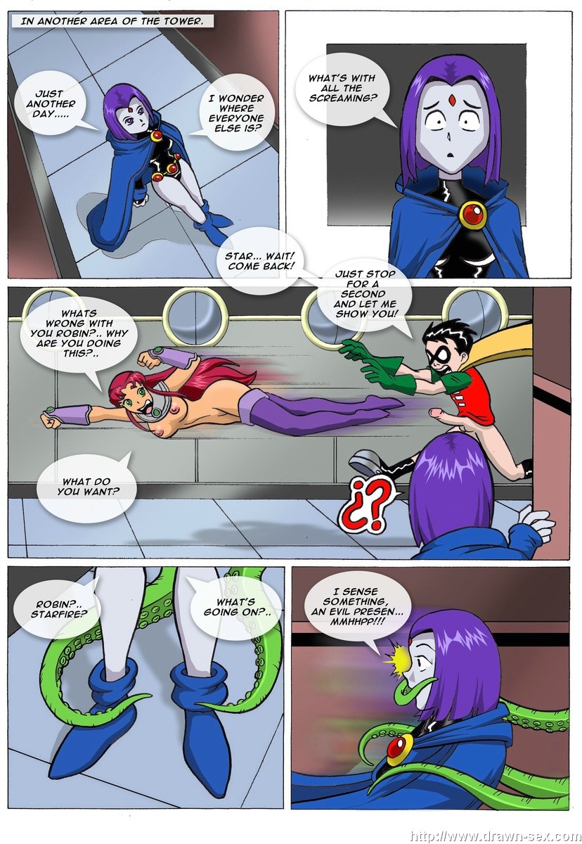 Teen Titans- Trigon’s Dark Desires Adult Comics 005